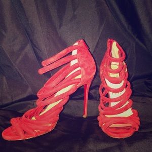 Christian Louboutin Genuine Suede Stilettos